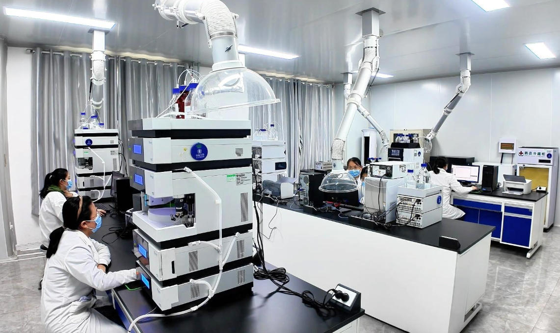 鑫煜制藥檢驗(yàn)中心。受訪企業(yè)供圖