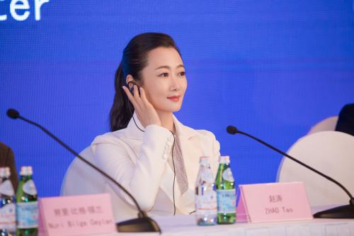 金爵獎(jiǎng)評(píng)委趙濤期待女性導(dǎo)演作品。主辦方供圖