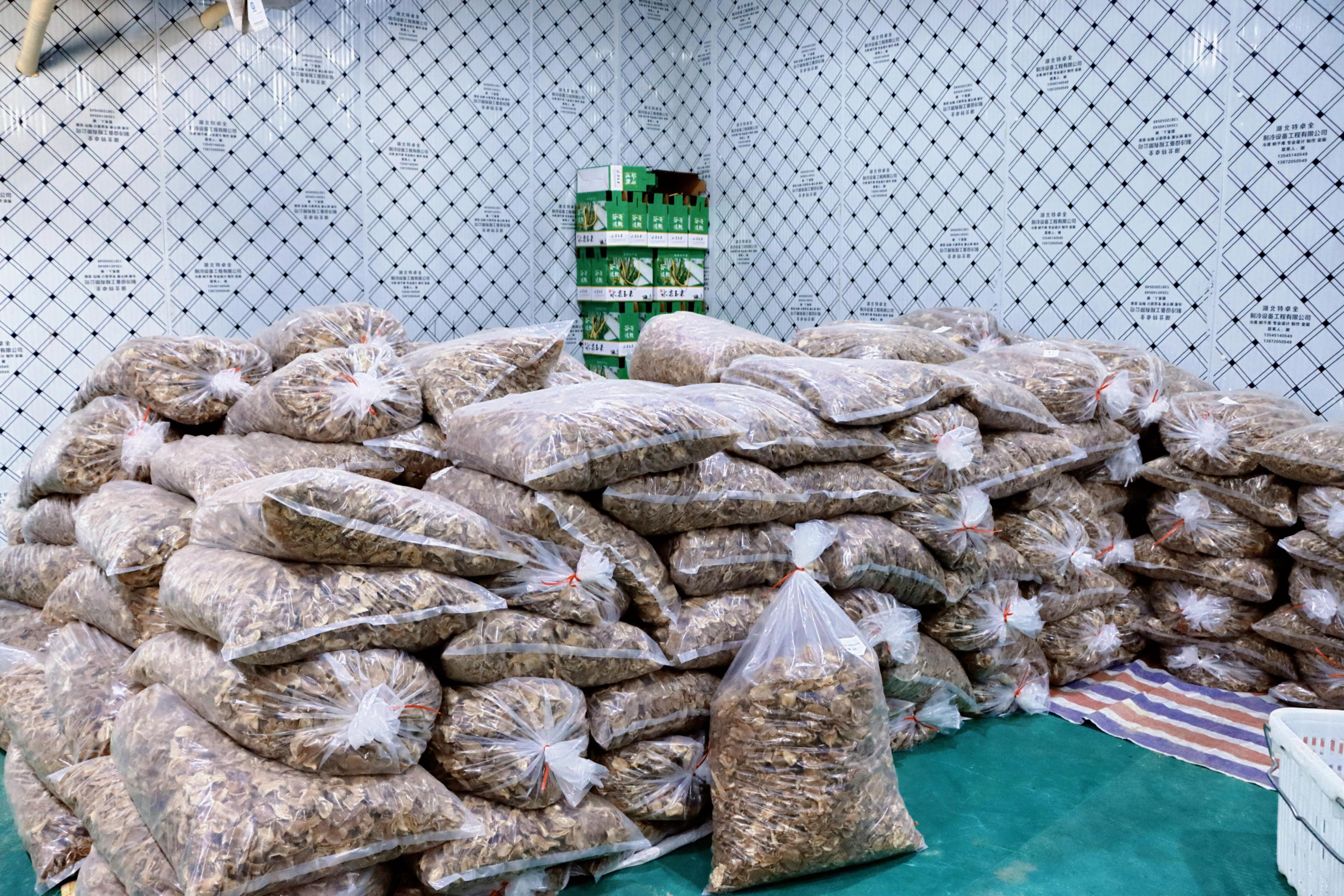 農(nóng)戶家中存儲的農(nóng)產(chǎn)品。受訪方供圖