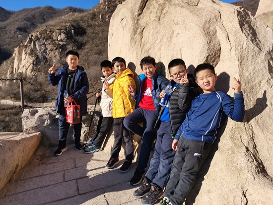 登山隊員供圖。